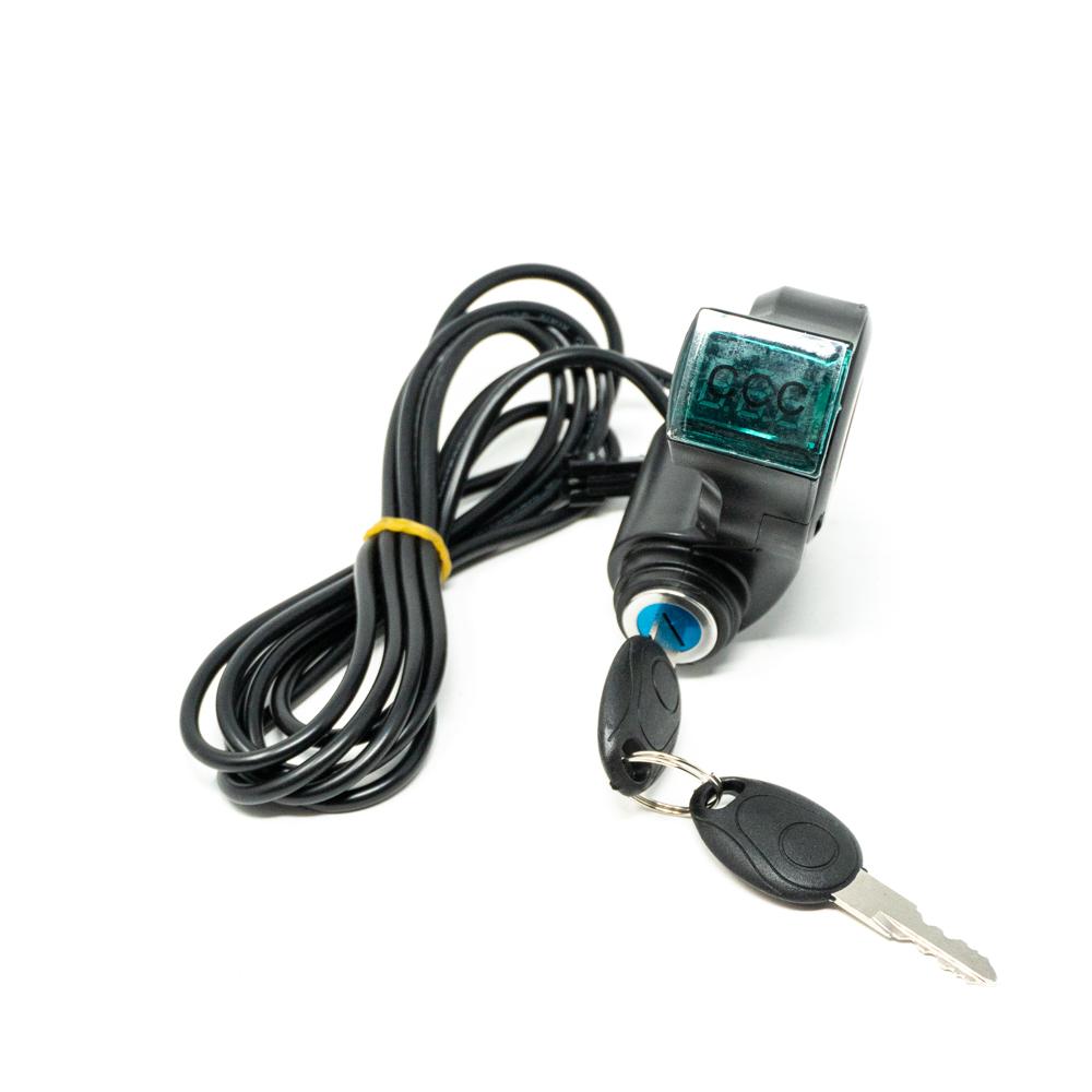 D KEY SWITCH WITH DIGITAL VOLTMETER DISPLAY